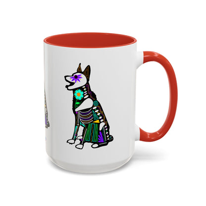 Dia de los Muertos German Shepard Coffee Mug