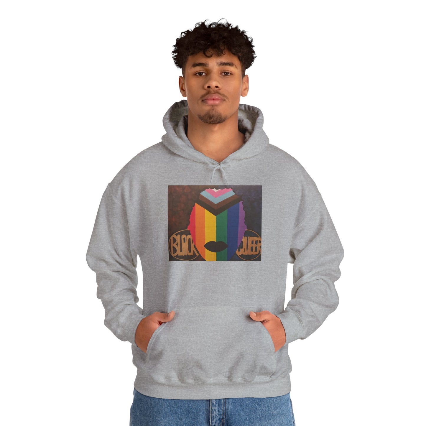 Black and Queer Hooded Sweatshirt