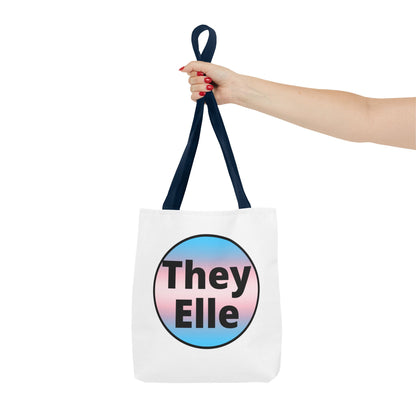 They/Elle Trans Tote Bag