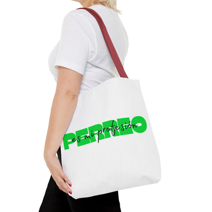 Perreo Es Mi Profesion Green Tote Bag