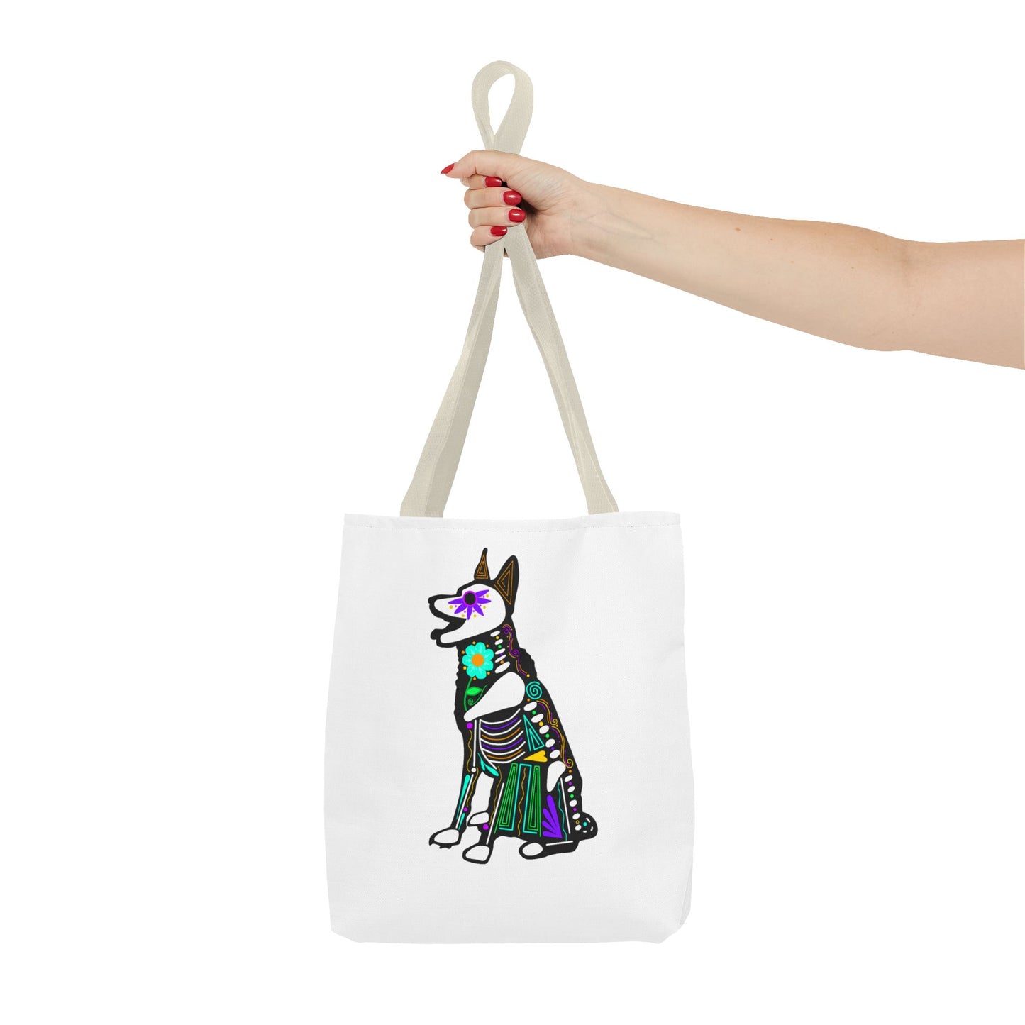 Dia de los Muertos German Shepard Tote Bag