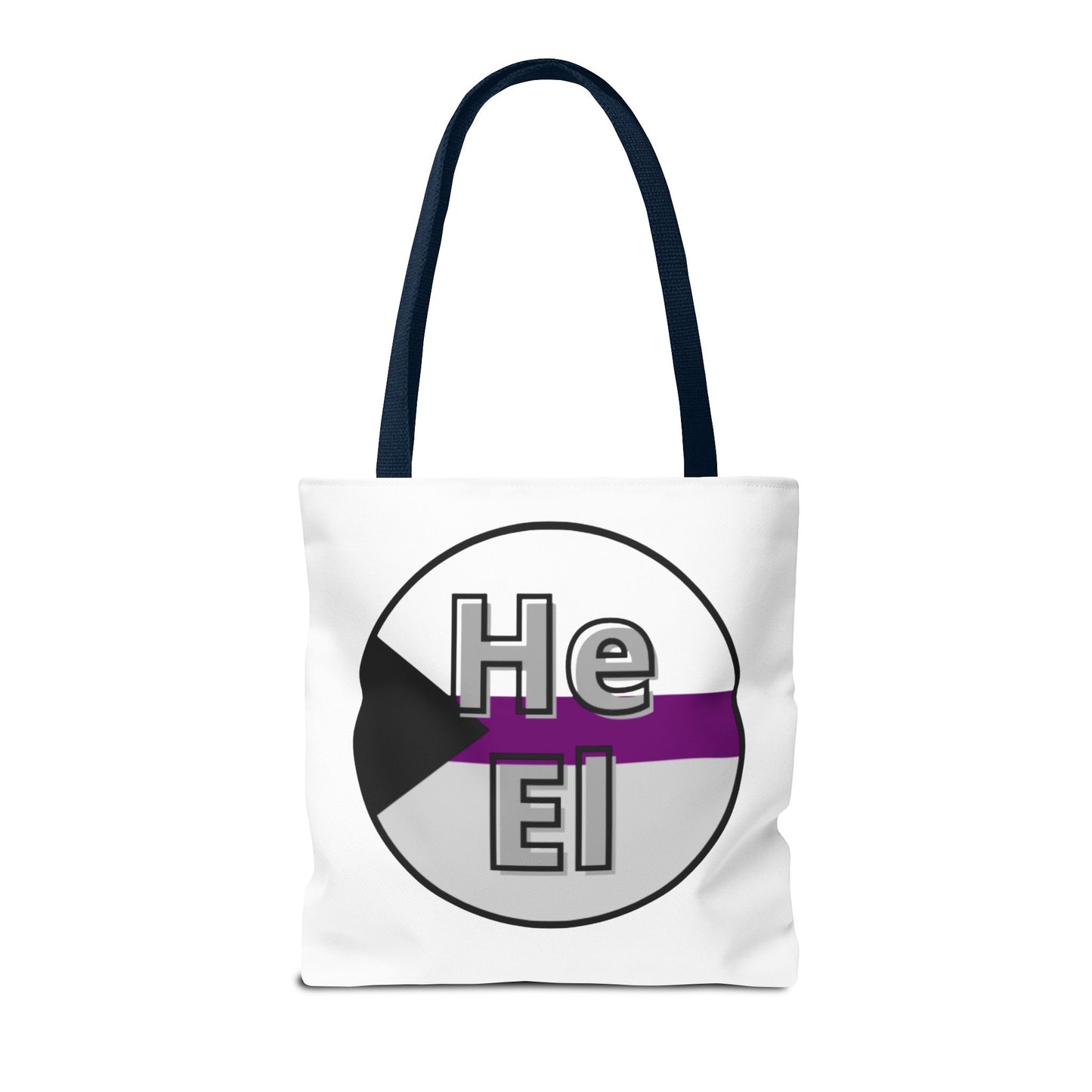 He/El Demi Tote Bag
