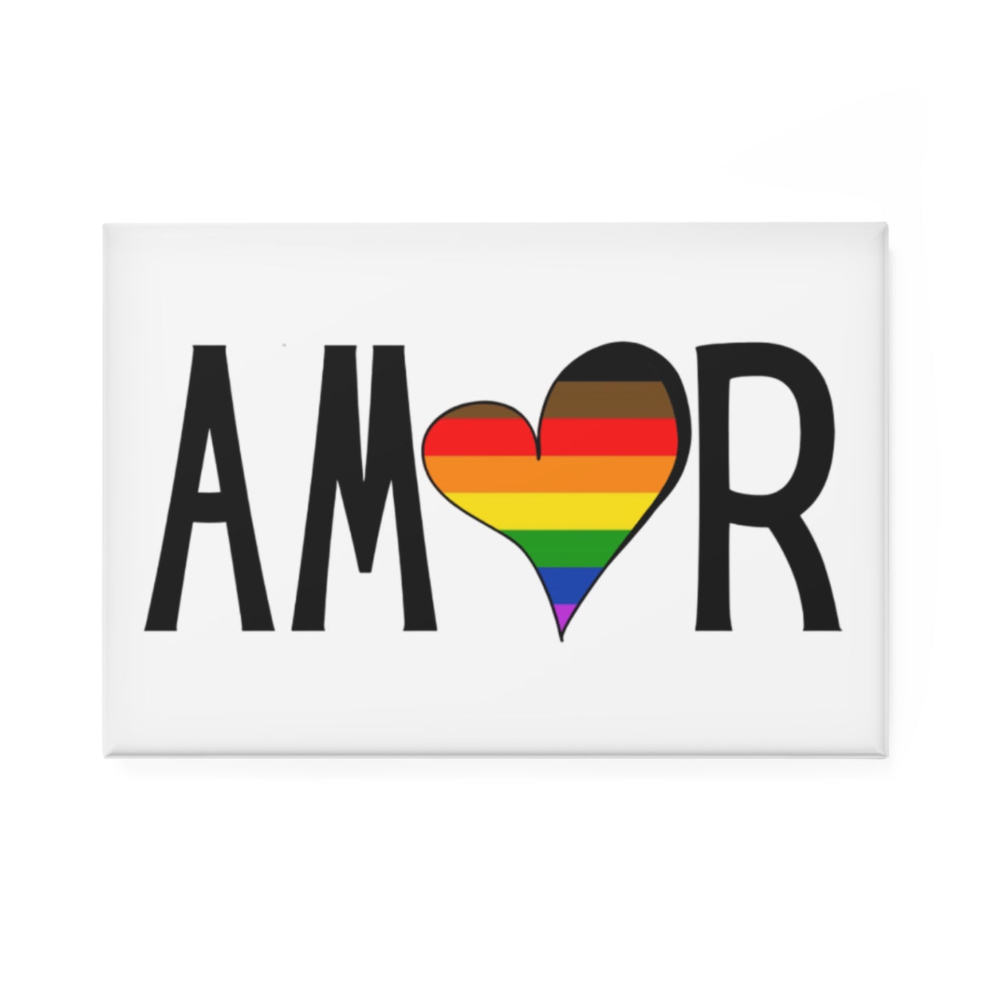 Amor BIPOC Rectangle Magnet