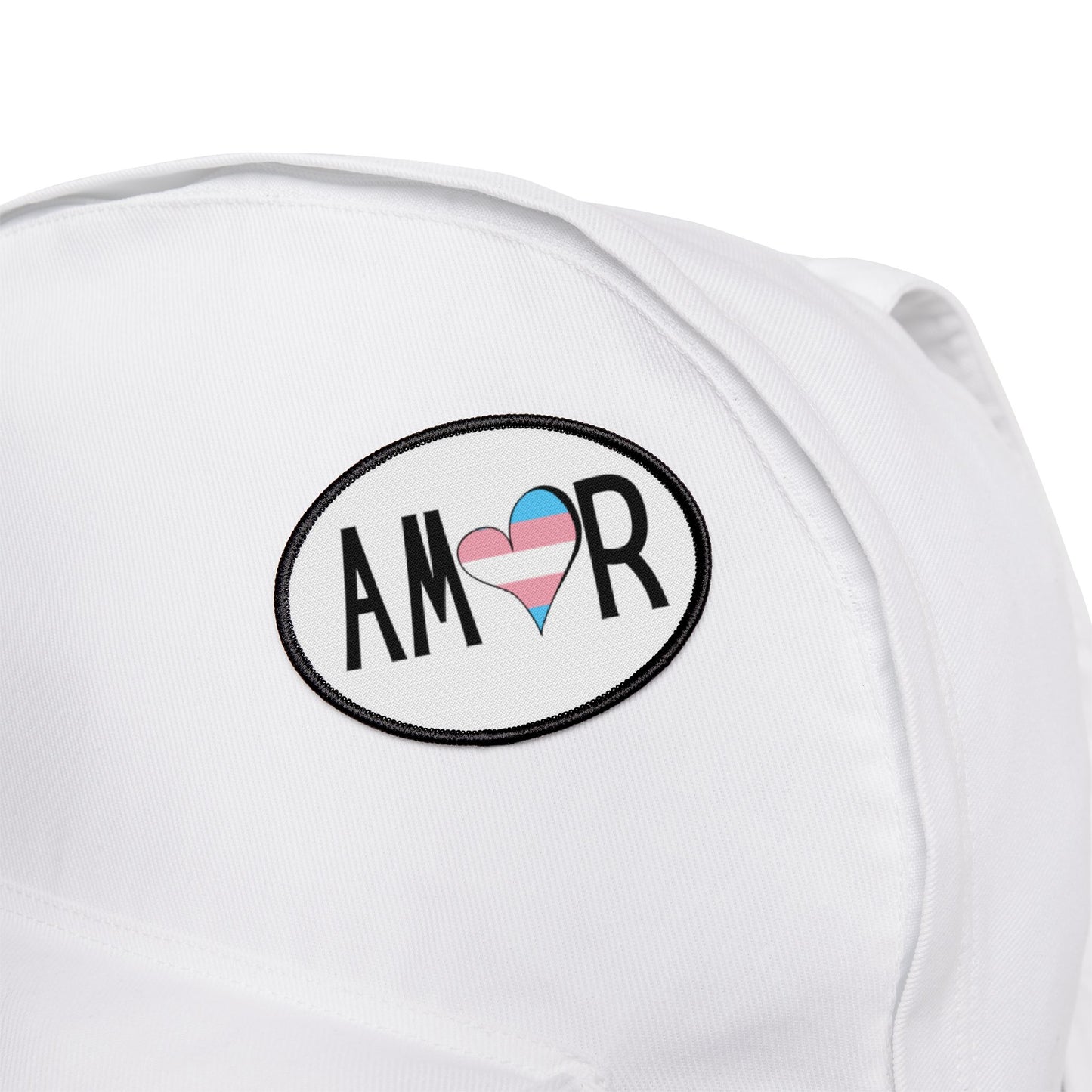 Amor Trans Iron-On Patch