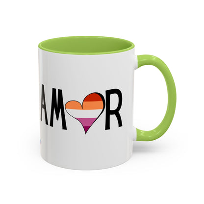 Amor Lesbian Coffee Mug