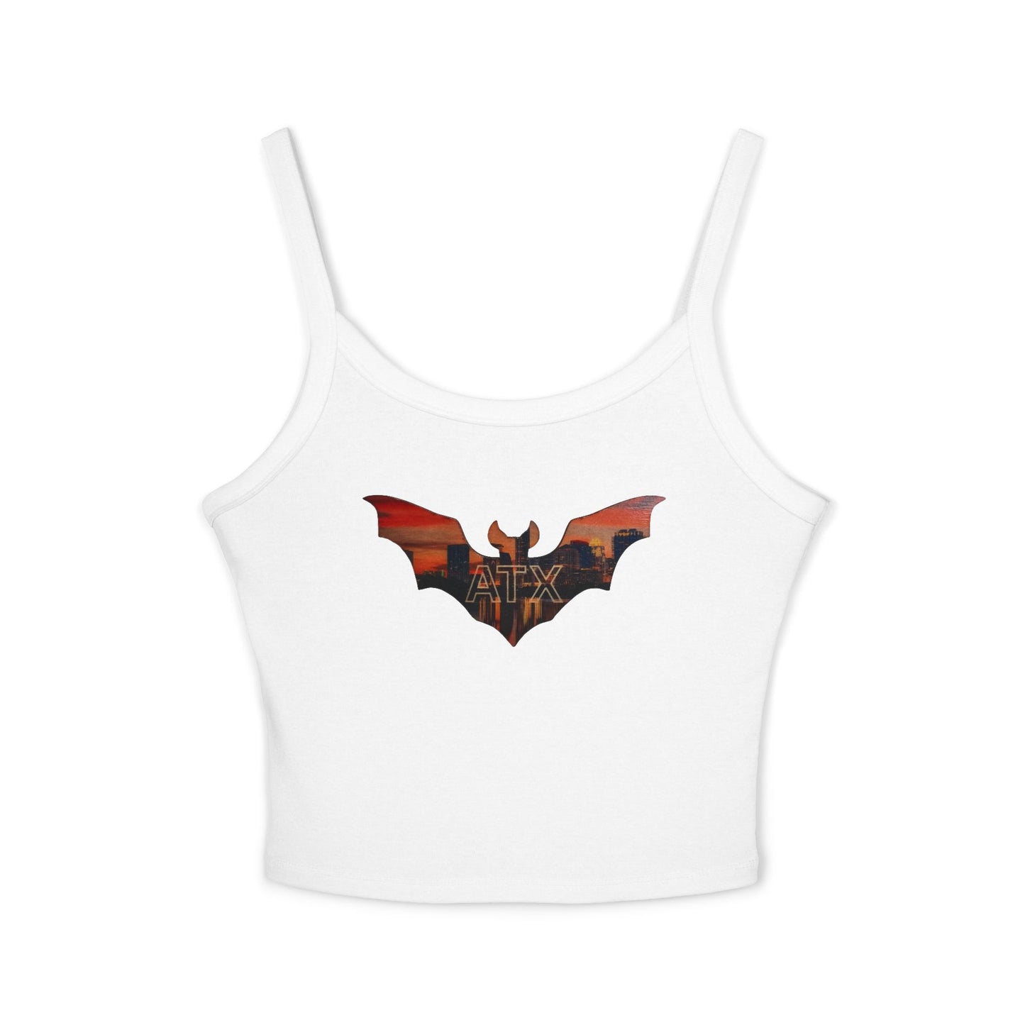 ATX Skyline Bat Spaghetti Strap Tank Top