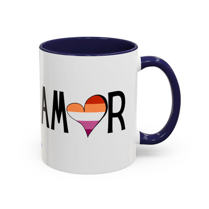 Amor Lesbian Coffee Mug