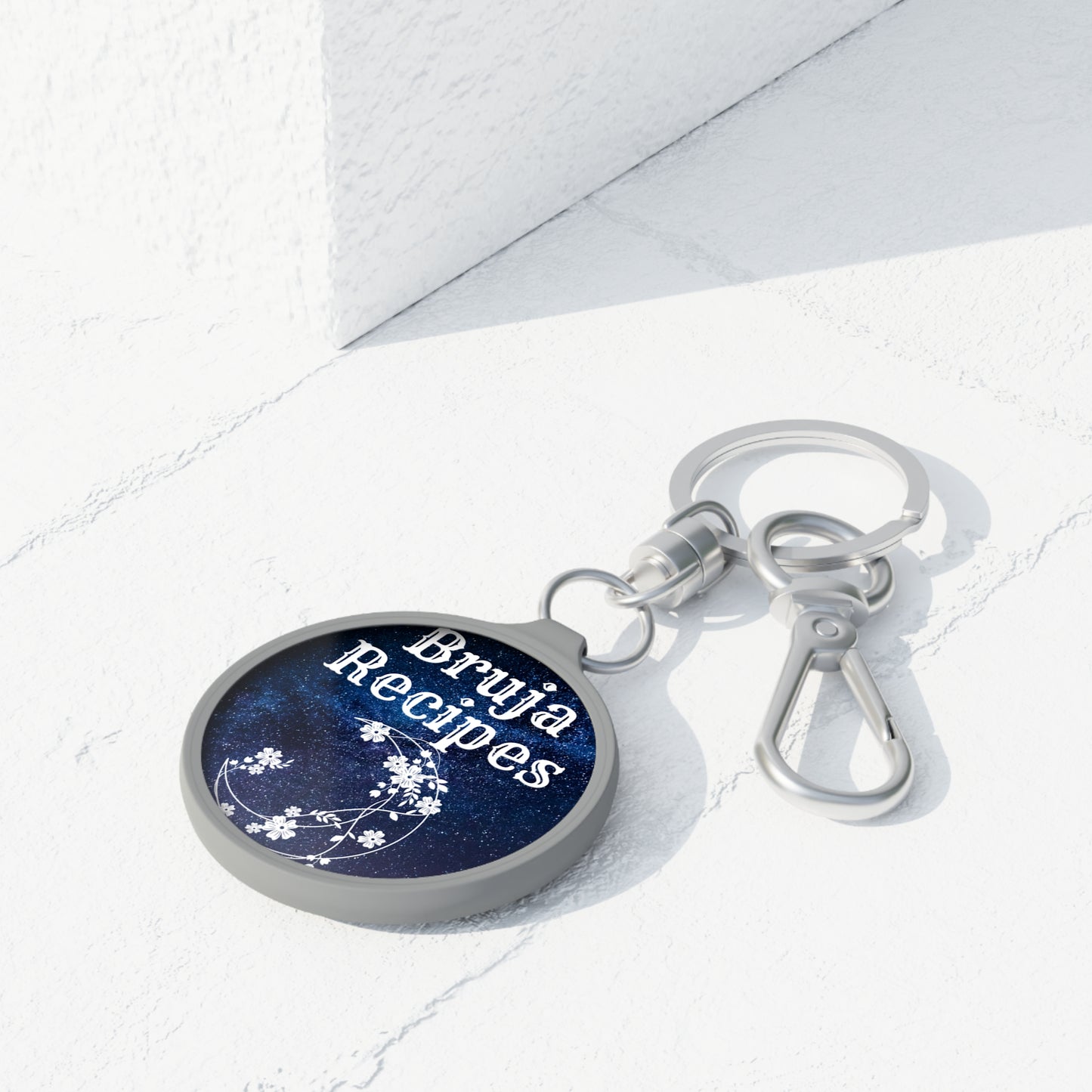 Bruja Recipes Keyring Tag