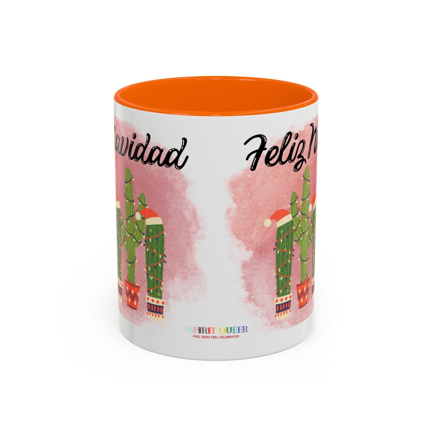 Feliz Navidad Cacti Coffee Mug