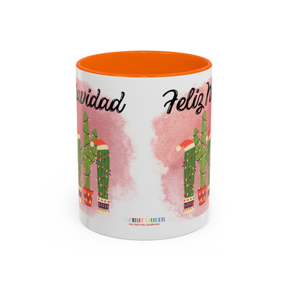 Feliz Navidad Cacti Coffee Mug