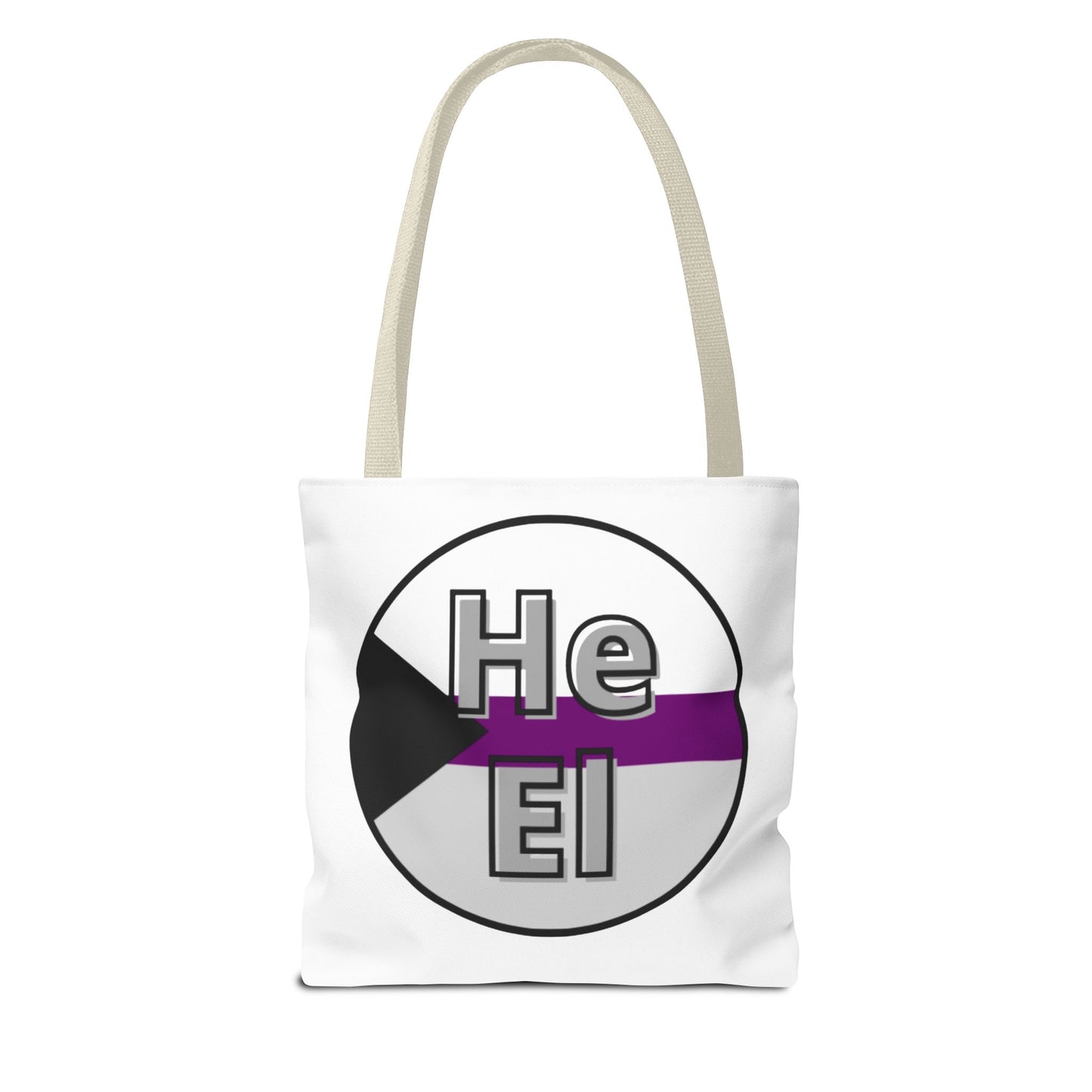 He/El Demi Tote Bag