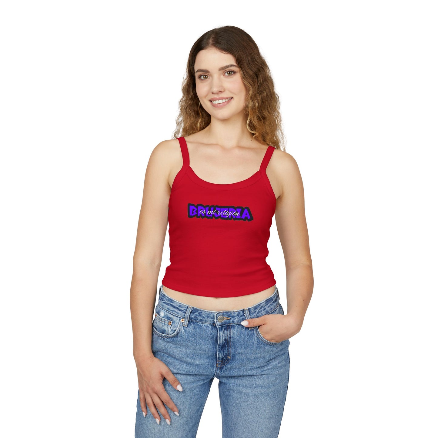 Brujeria es mi Religion Spaghetti Strap Tank Top