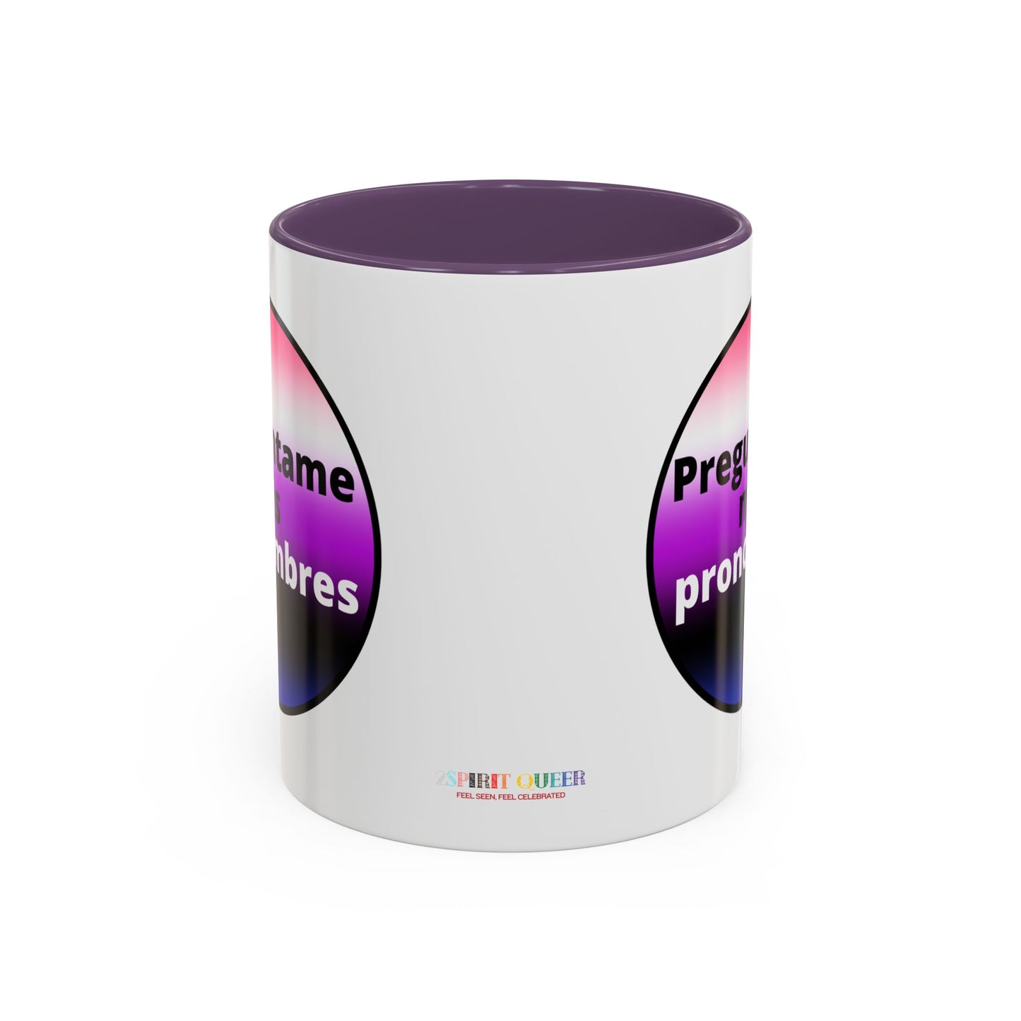 Preguntame mis Pronombres GenderFluid  Coffee Mug