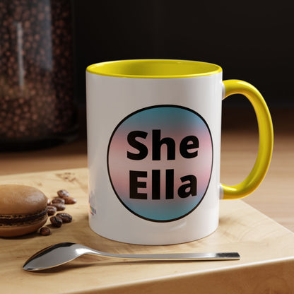 She/Ella Trans Coffee Mug