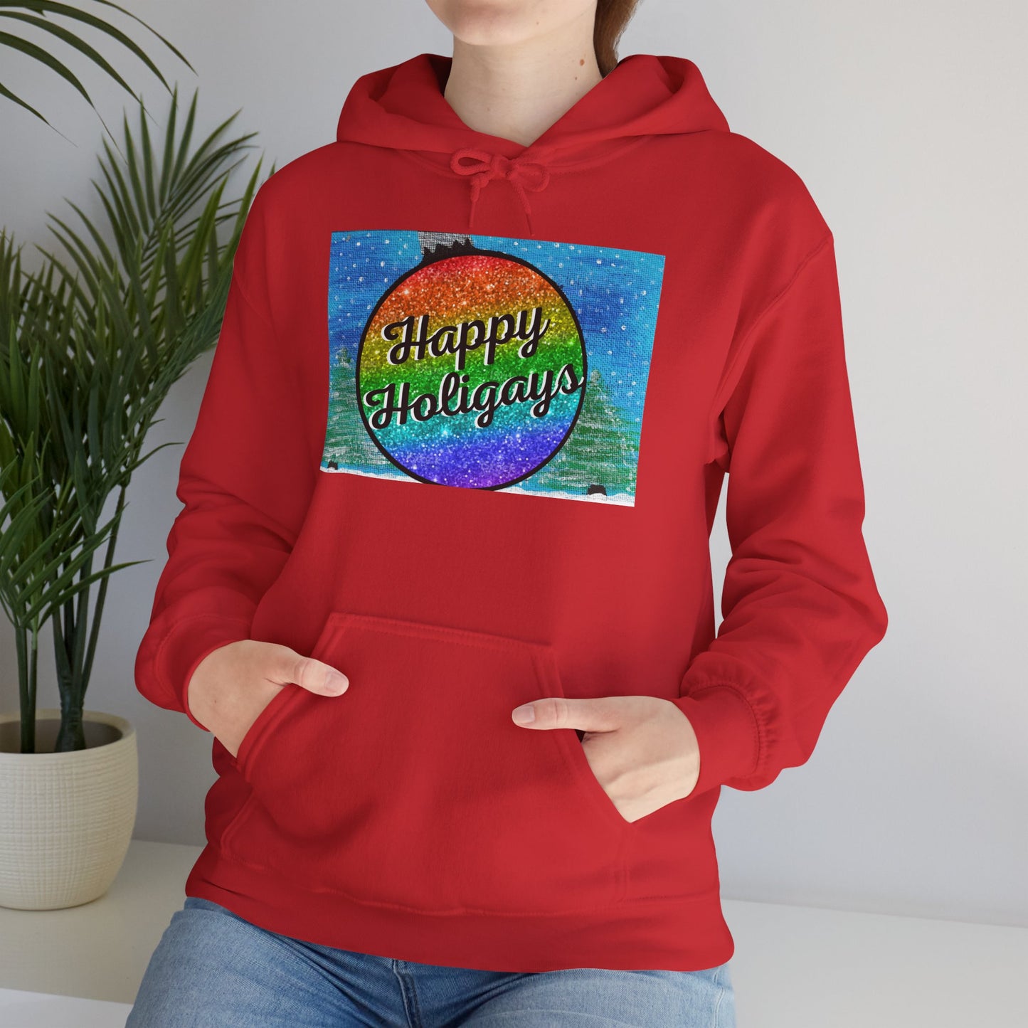 Happy Holigays Hooded Sweatshirt