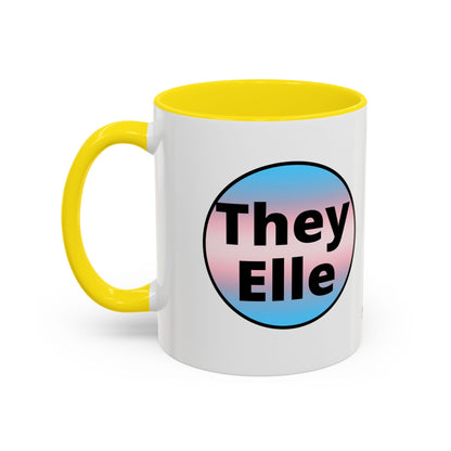 They / Elle Trans Coffee Mug