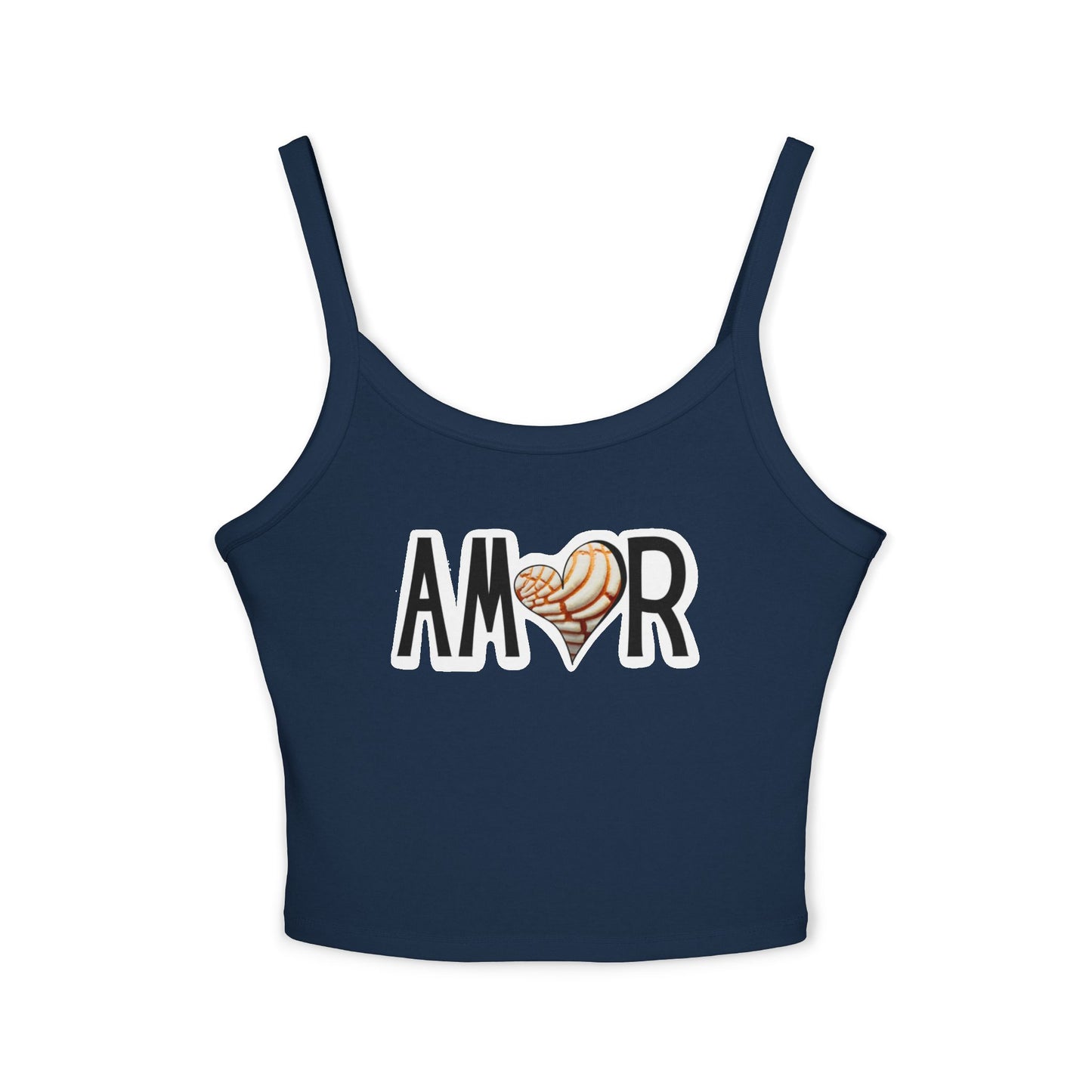 Amor Concha Spaghetti Strap Tank Top