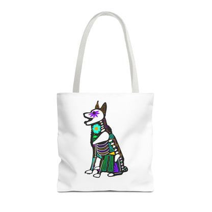 Dia de los Muertos German Shepard Tote Bag