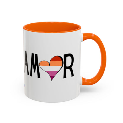Amor Lesbian Coffee Mug