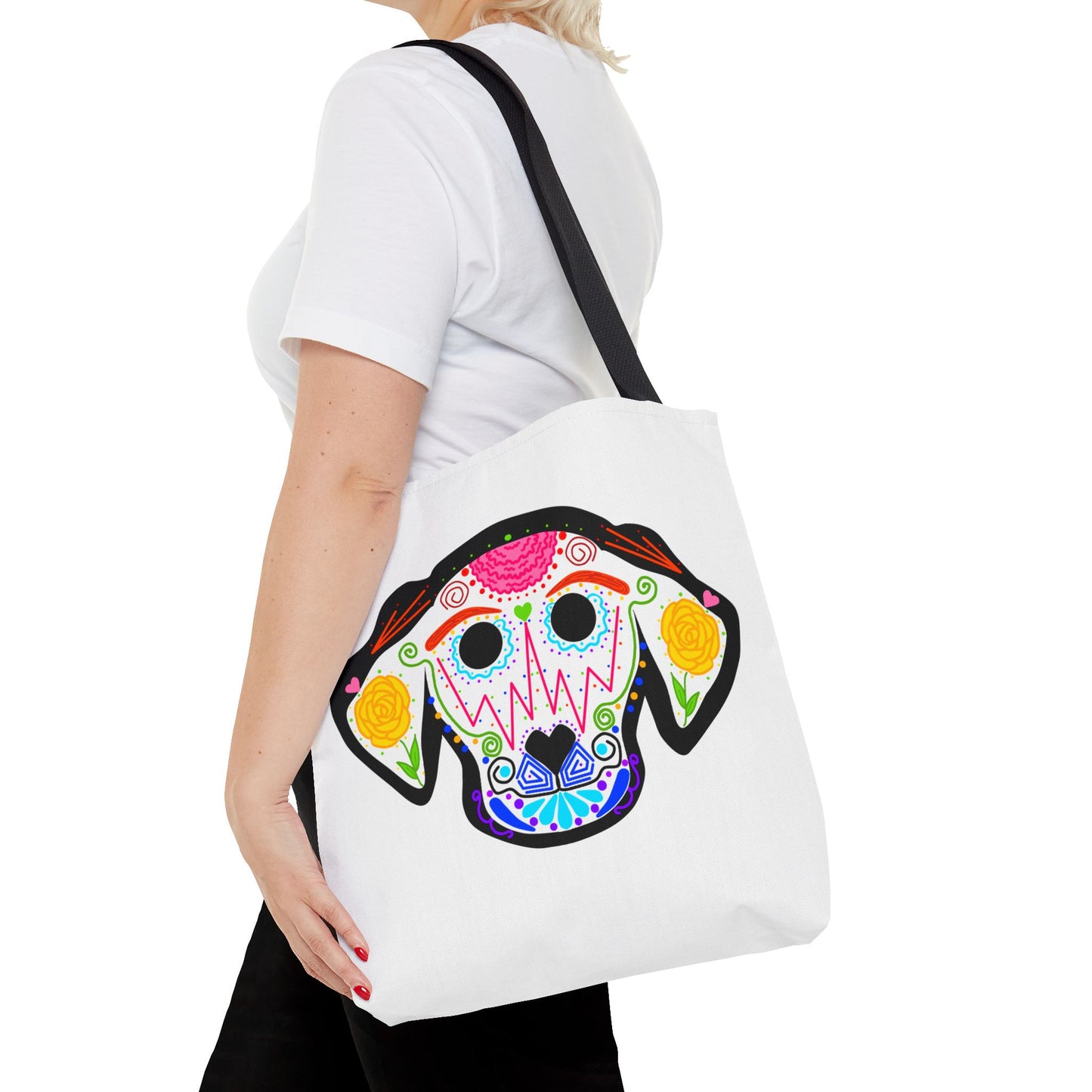 Dia de los Muertos Dog Tote Bag