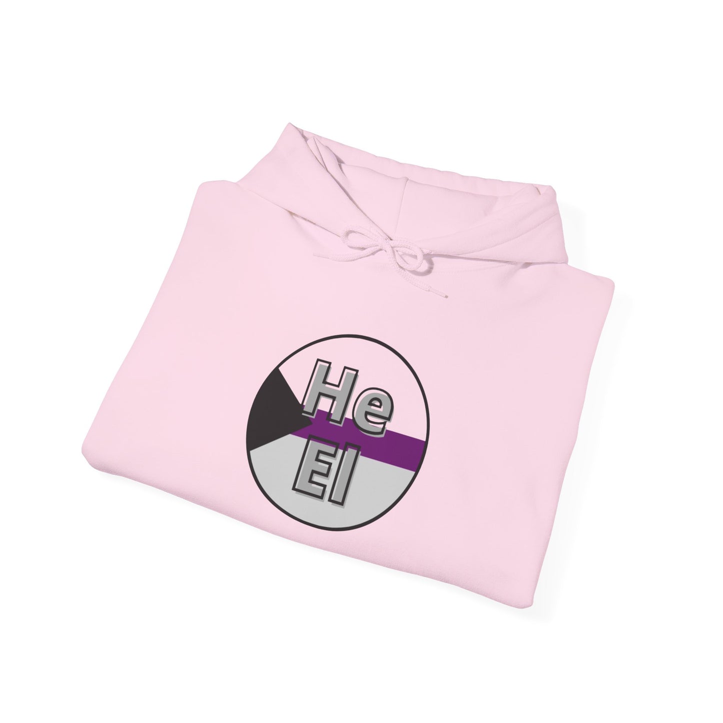 He / El Demi (needs non transparent image) Hooded Sweatshirt