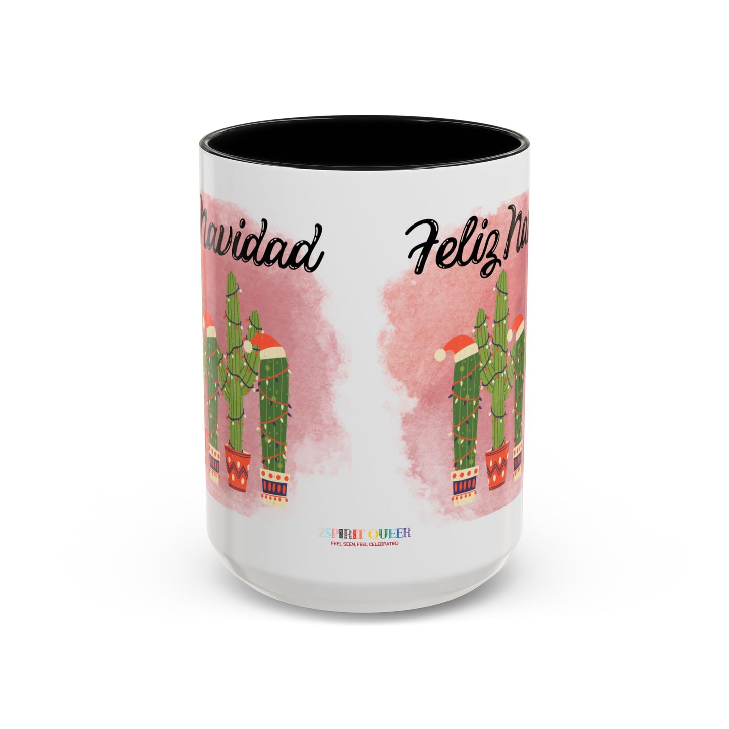Feliz Navidad Cacti Coffee Mug