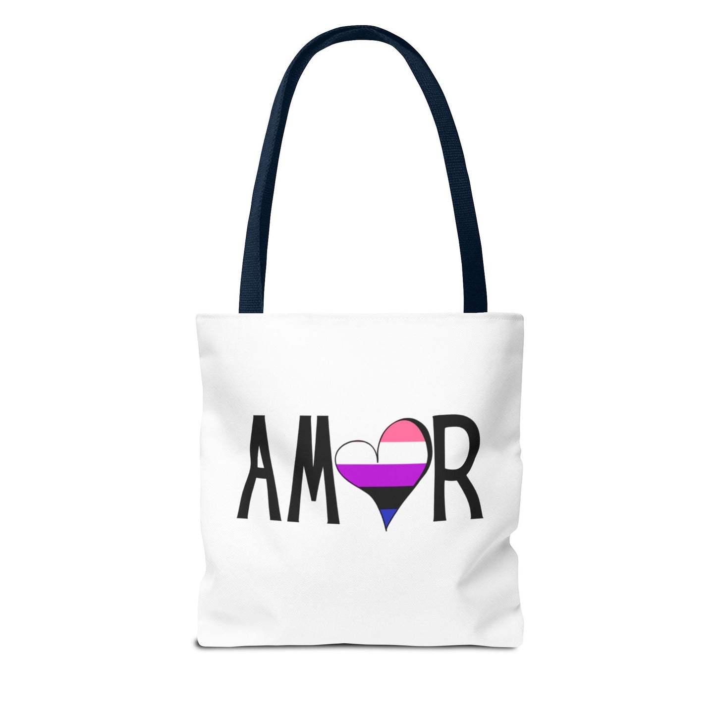 Amor Genderfluid Tote Bag