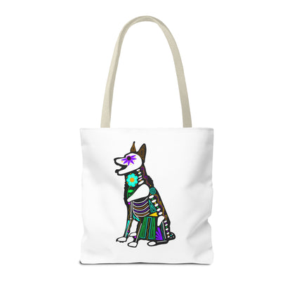 Dia de los Muertos German Shepard Tote Bag