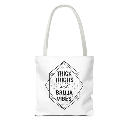 Thick Thighs Bruja Vibes Tote Bag