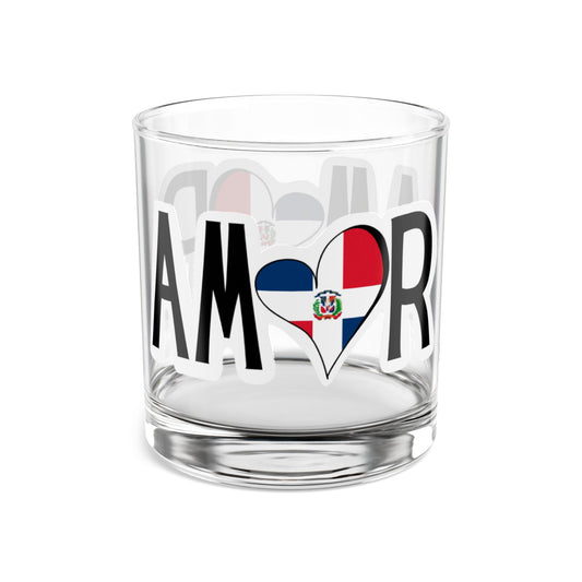 Amor Dominican Republic Glass