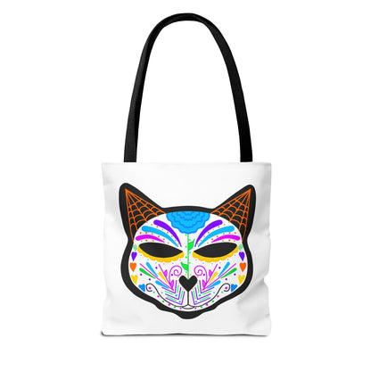 Dia de los Muertos Cat Tote Bag