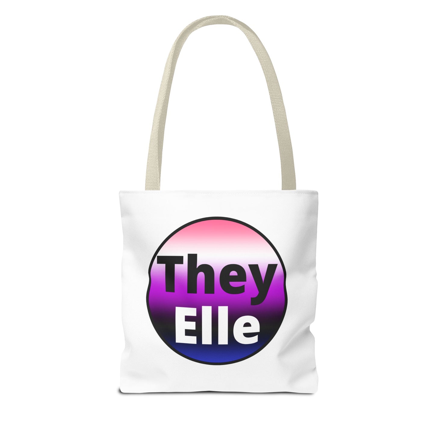 They/Elle Genderfluid Tote Bag
