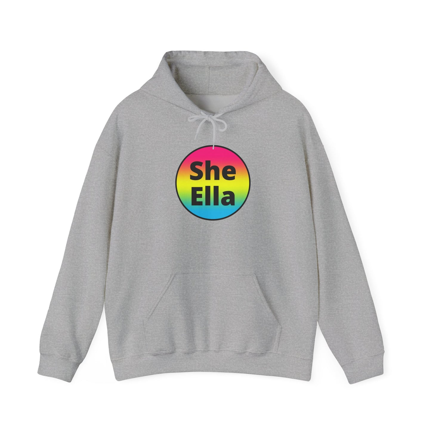 She/Ella Pan Hooded Sweatshirt