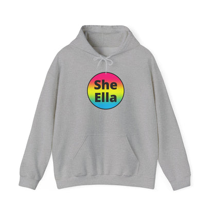 She/Ella Pan Hooded Sweatshirt