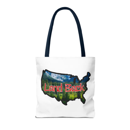Land Back USA Tote Bag