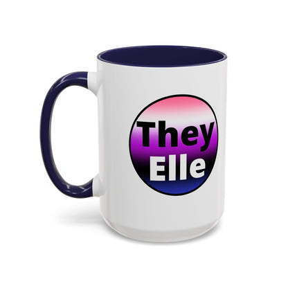 They / Elle Genderfluid Coffee Mug