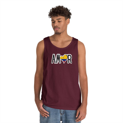 Amor Colombia  Heavy Cotton Tank Top