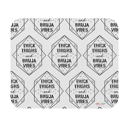 Thick Thighs Bruja Vibes Mouse Pad (Rectangle)