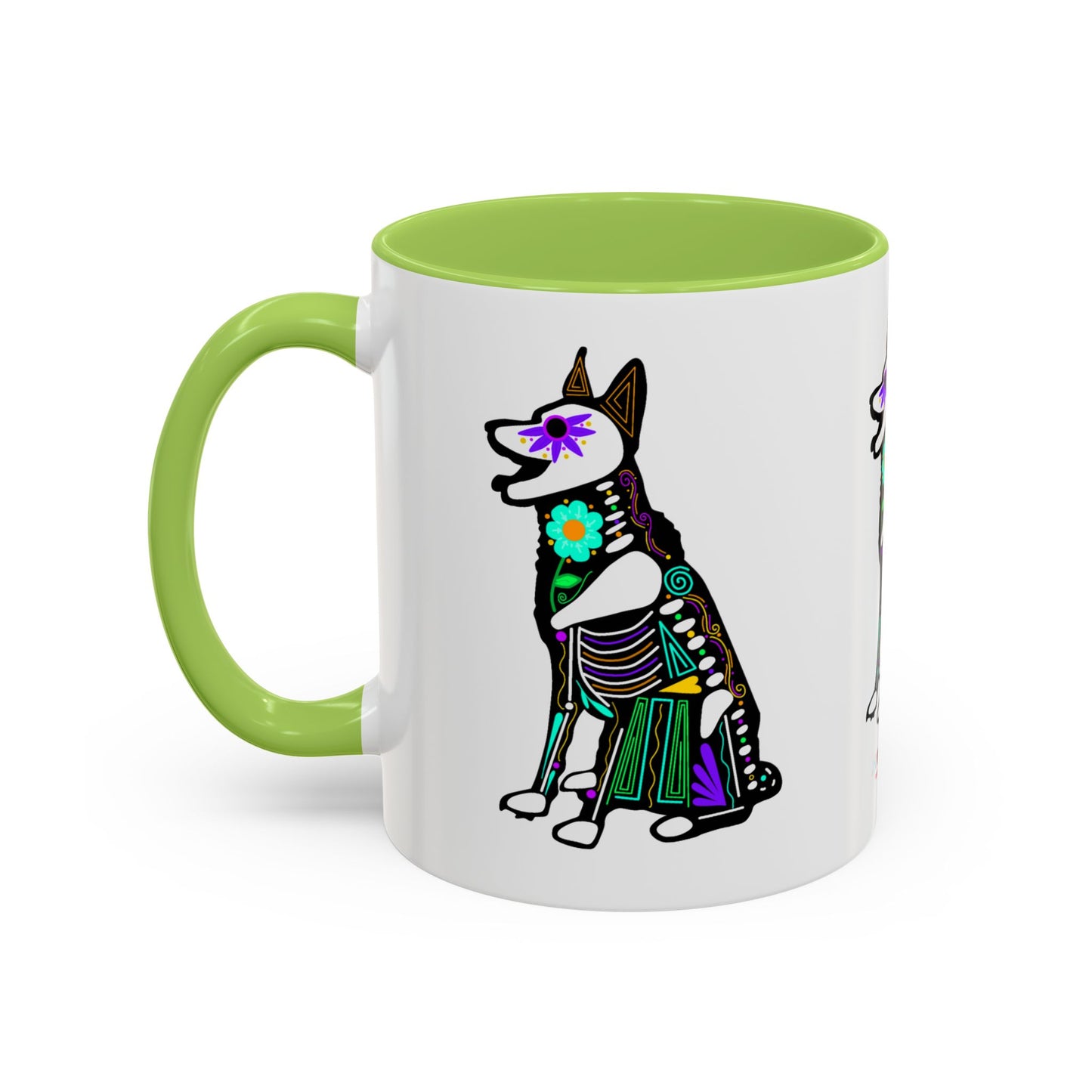Dia de los Muertos German Shepard Coffee Mug