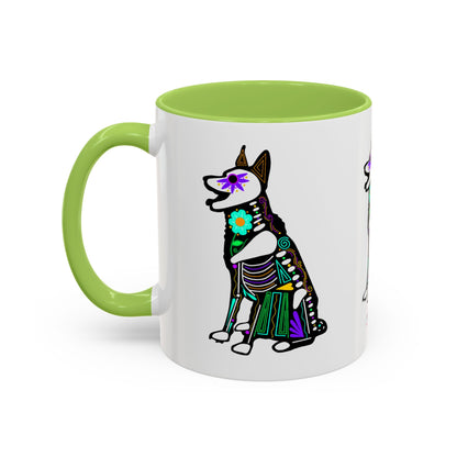 Dia de los Muertos German Shepard Coffee Mug