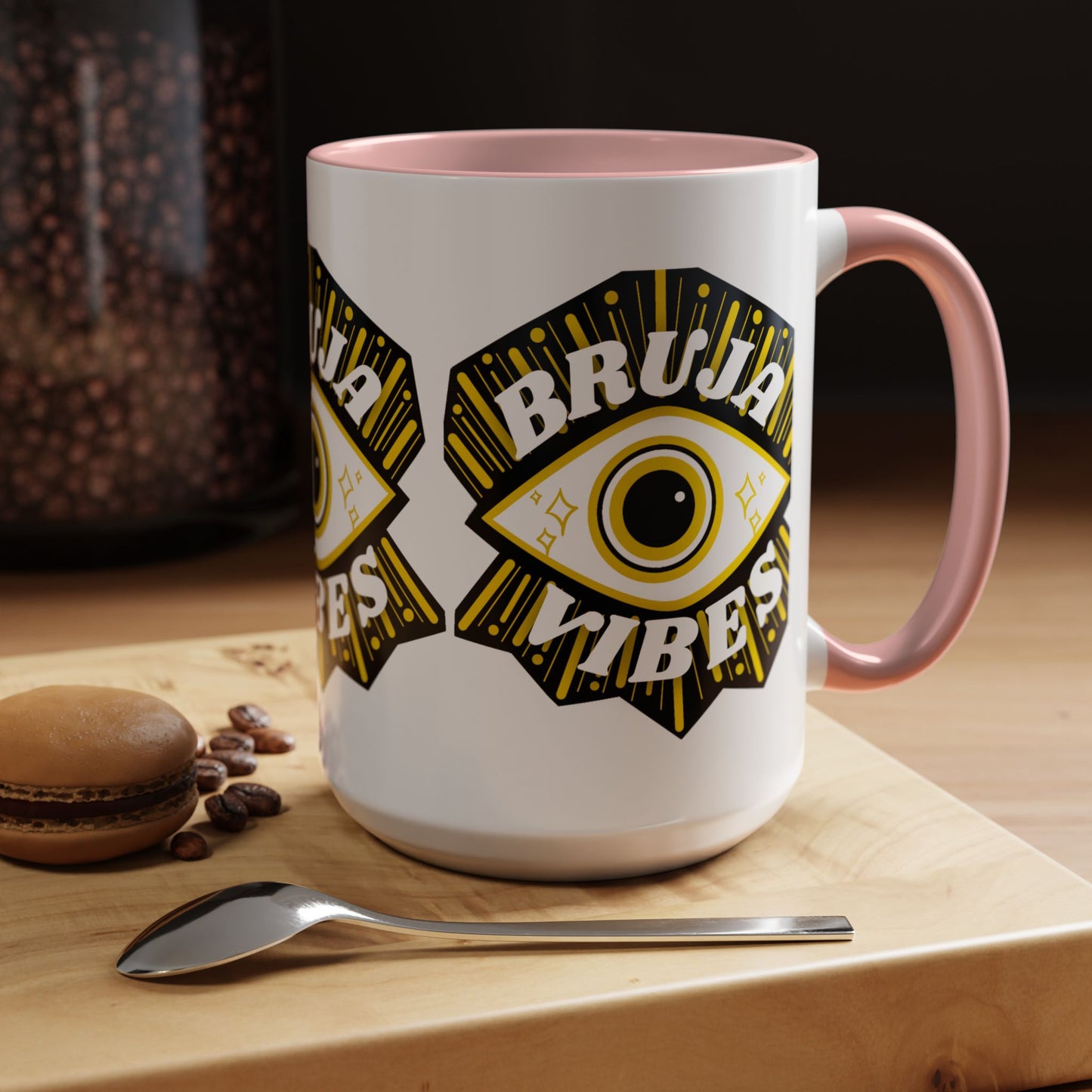 Bruja Vibes Outer Eye Accent Coffee Mug