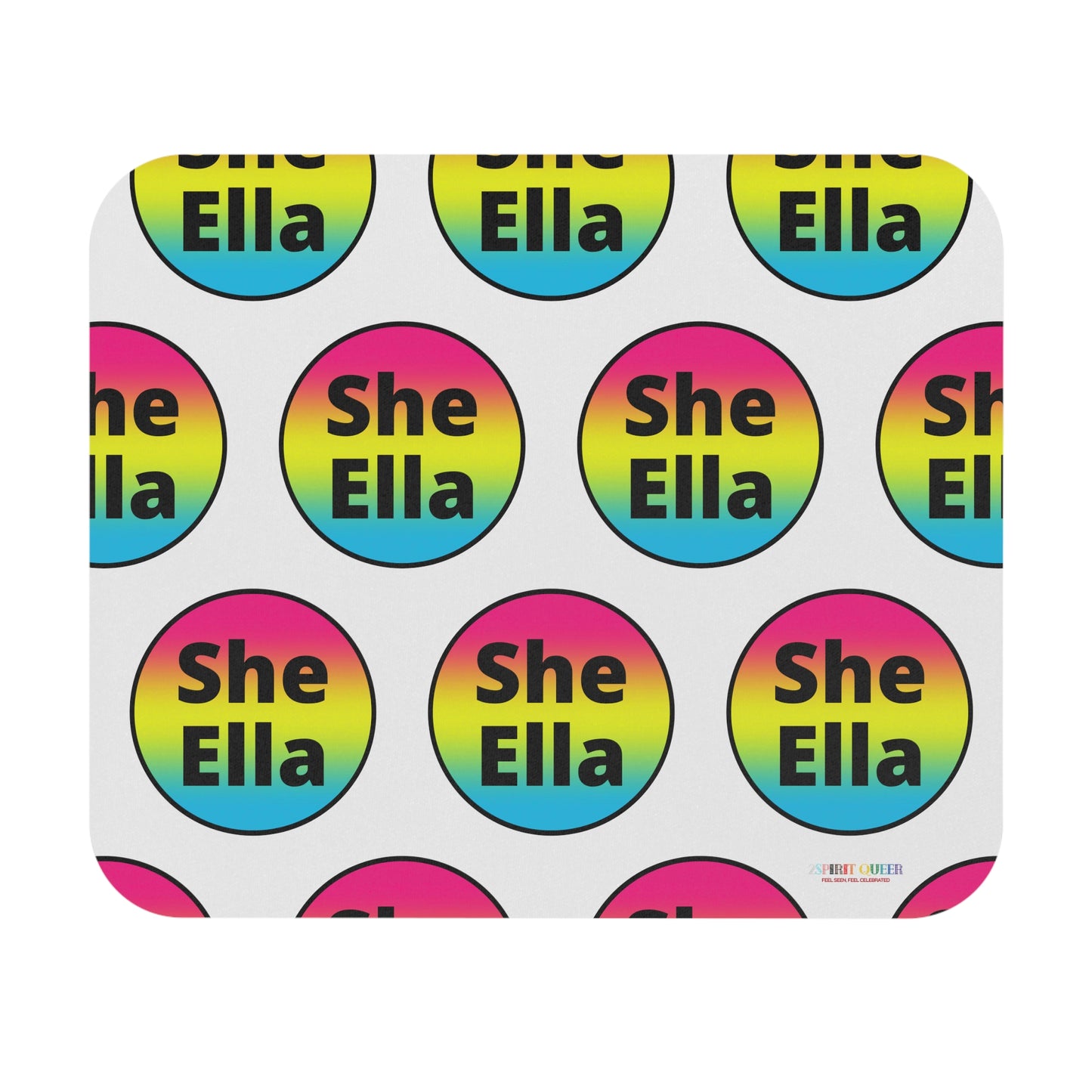 She/Ella - Pan Mouse Pad (Rectangle)