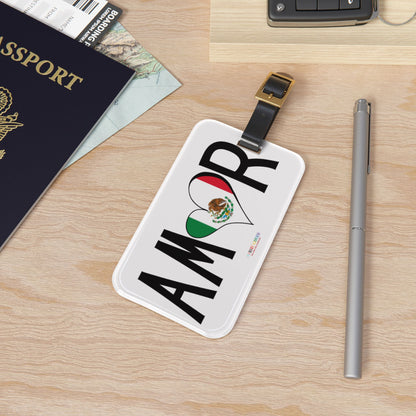 Amor Mexico Luggage Tag