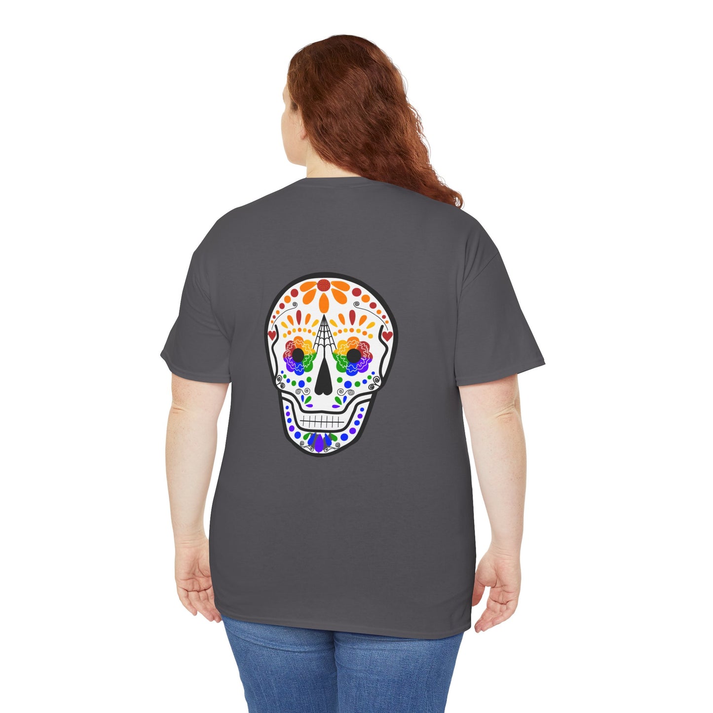 Queer Sugar Skull Heavy Cotton Tee