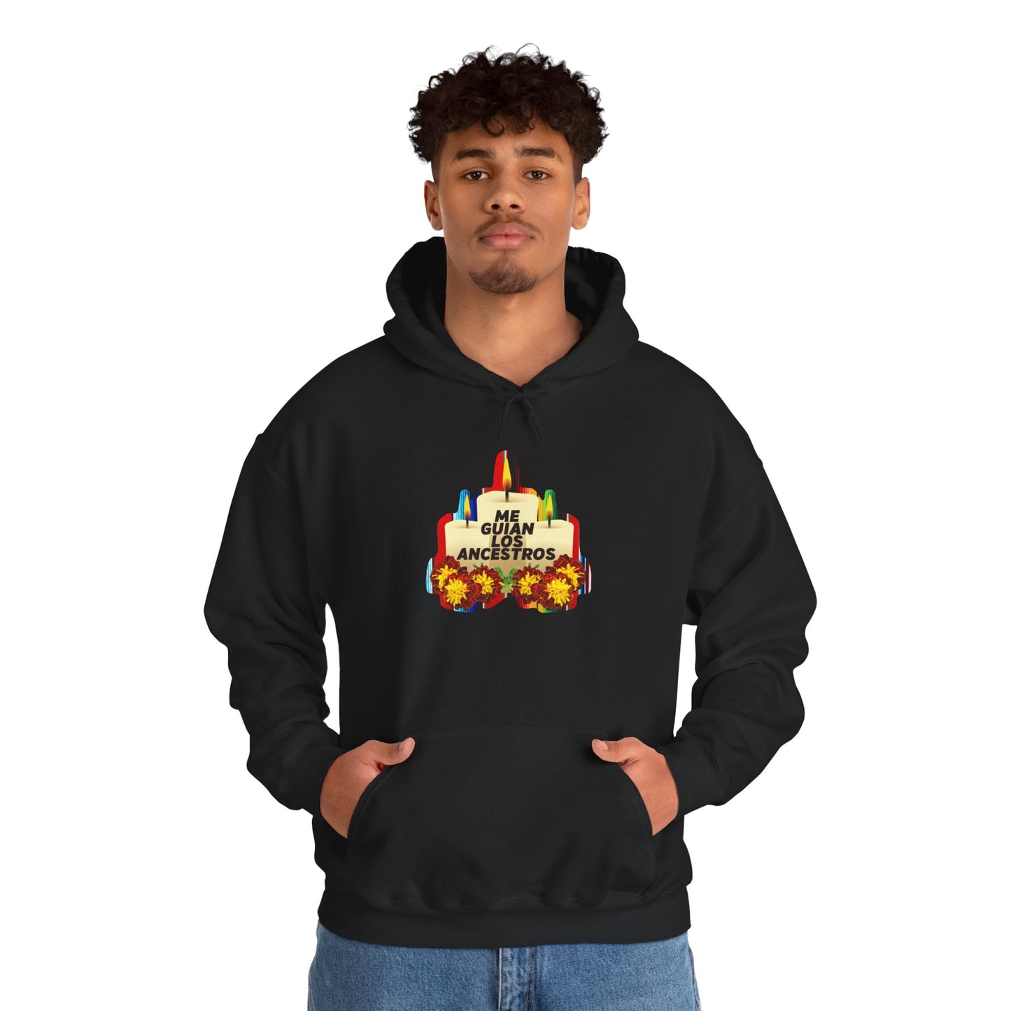 Me Guian Los Ancestros Hooded Sweatshirt