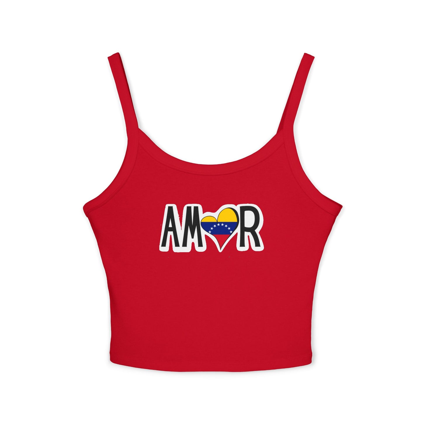 Amor Venezuela Spaghetti Strap Tank Top