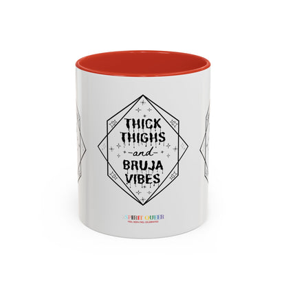 Thick Thighs Bruja Vibes Coffee Mug