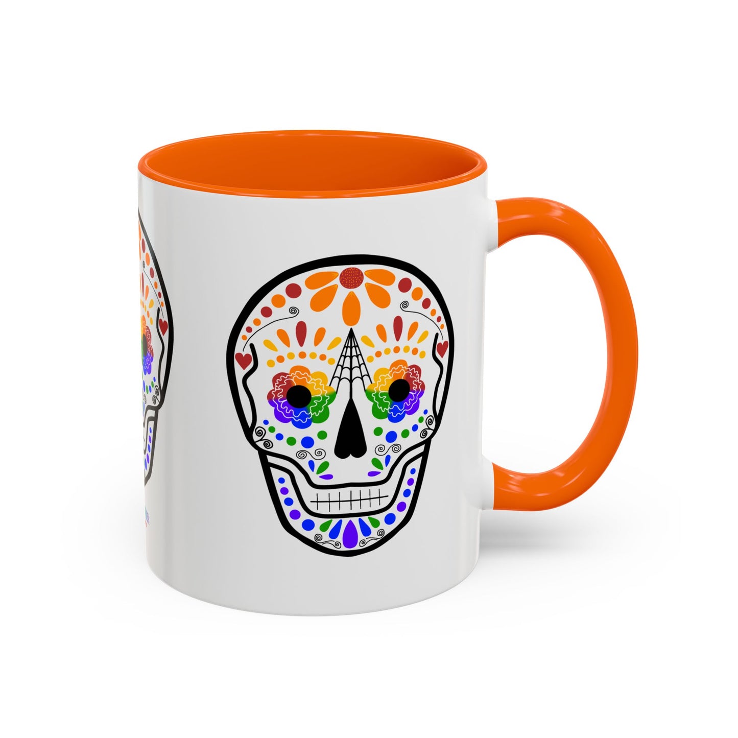 Queer Sugar Skull Coffee Mug
