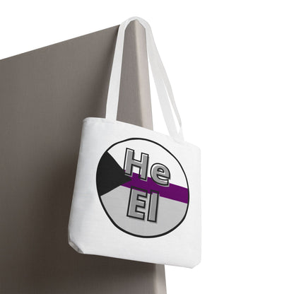 He/El Demi Tote Bag