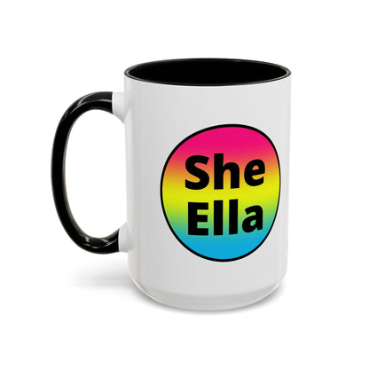 She/Ella Pan Coffee Mug